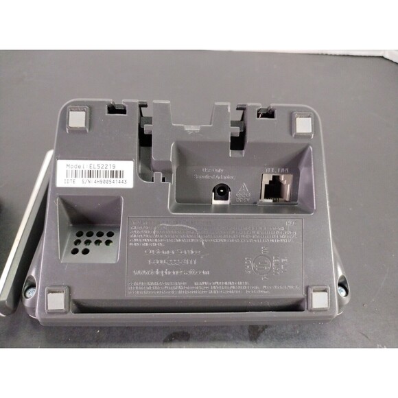 AT&T Answering System Machine for 2 Headsets White EL52219 NO AC Adapter Tested - Picture 5 of 6